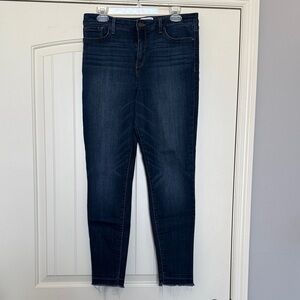 William Rast Women's Dark Blue Stretch Skinny Jeans- Size 30